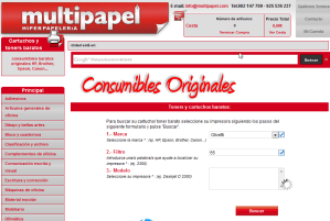 buscar cartuchos multipapel todos los cartuchos originales
