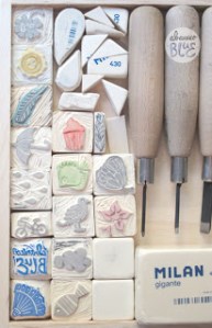 sellos caseroscon gomas milan