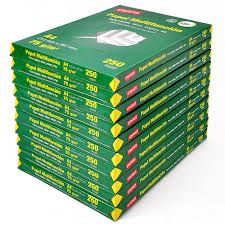 media resma de papel