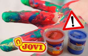 pintura de dedos peligro